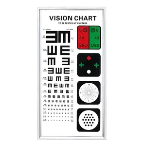 Best quality 5 meter standard LED vision chart