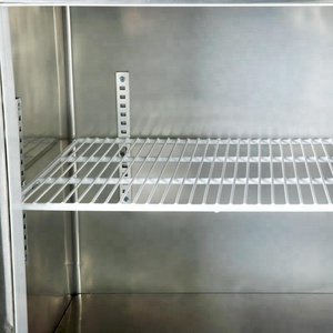 Attrezzature da cucina sotto il contro <span class=keywords><strong>doppia</strong></span> <span class=keywords><strong>porta</strong></span> <span class=keywords><strong>frigorifero</strong></span> banco di lavoro - Product Image 5