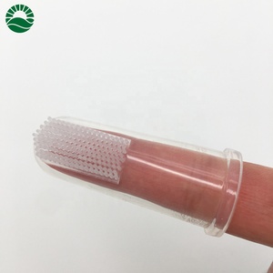 Silicone baby infant training finger <strong>toothbrush</strong> - Product Image 6