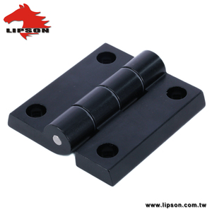 HL-208-1 Aluminium Zwarte Jas Oppervlak Mount Schroef Op Elektrische Paneelkast Butt Kast Deur Zware Scharnieren - Product Image 3