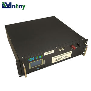 Индивидуальный 48 В 51,2 В 50AH 100AH 200AH литий-ионный аккумулятор может коммуникационный порт домашней солнечной системы питания с источником питания - Product Image 3