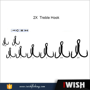 Esche Applicazione Super Ago Punti di Latta Finitura <span class=keywords><strong>4X</strong></span> Pesca Treble Ganci - Product Image 6