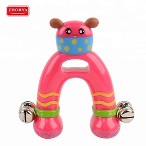 Plástico <span class=keywords><strong>campanilla</strong></span> instrumentos U tipo música sonajero juguete para el bebé - Product Image 5