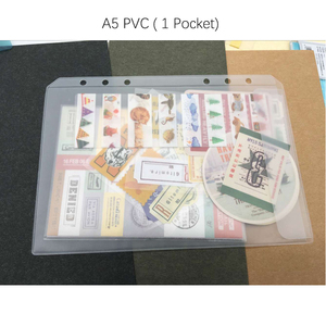 A6 PVC Trong Suốt Kế Hoạch Bỏ Túi Chèn Túi - Product Image 3