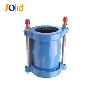 Joint <span class=keywords><strong>Gibault</strong></span> en fonte ductile ISO2531 EN545 pour tuyaux en PVC et en acier - Product Image 5