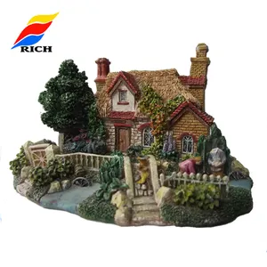 Wholesale resin tourist souvenir miniature building house