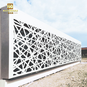 Keenhai buena calidad exterior PVDF revestido de Aluminio perforado panel de fachada para edificios decorativos - Product Image 1