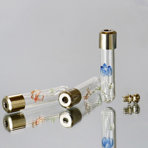Tamaño mini vidrio deseando botellas de aceite esencial COLLAR COLGANTE DIY fresco pequeños adornos encanto - Product Image 2