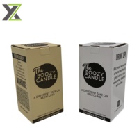 Boîtes d'emballage en carton ondulé de haute qualité de Chine, personnalisées avec logo imprimé, recyclables, pour l'expédition de produits d'aromathérapie.