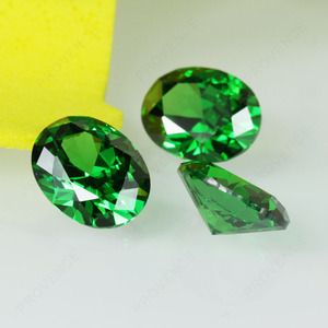Zirconia cúbica tipo esmalte de forma ovalada de color <span class=keywords><strong>gema</strong></span> para hacer joyas - Product Image 3