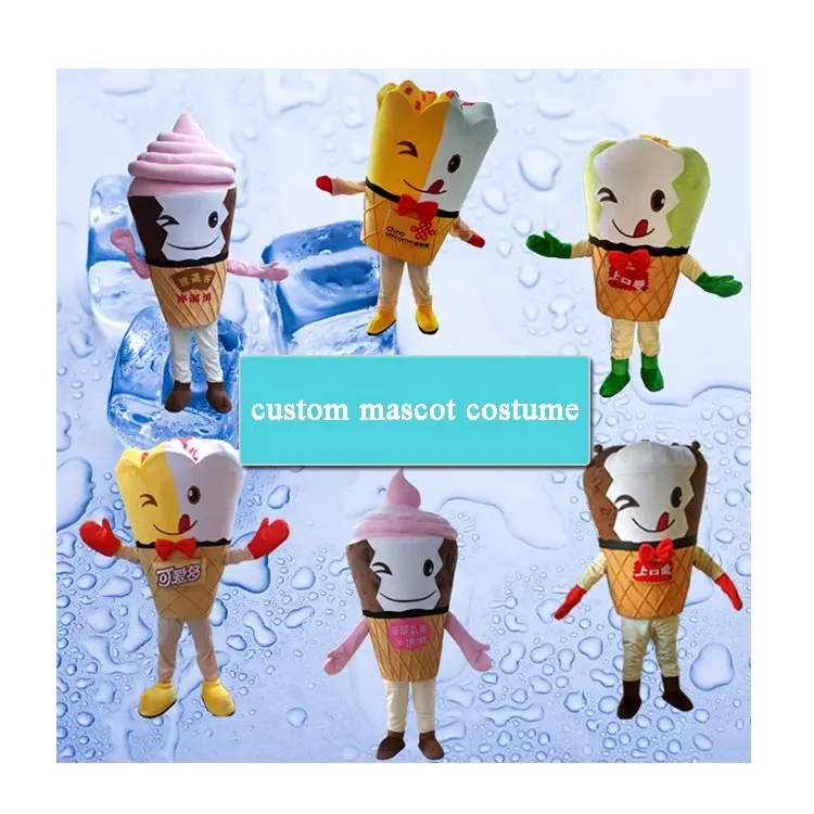 Hot!!! CE ice cream mascot costume,cheap mascot costumes for sale