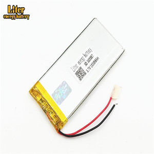 Ultra Thin LiPo battery 3,7 V 1050 mAh lithium polymer battery 383087 for wearable devices - Product Image 3