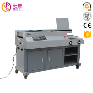 bizim dağıtıcı mükemmel dergisi bağlayıcı makinesi a4 tutkal bağlayıcı makine masaüstü tam otomatik yapıştırıcı ciltleme makines - Product Image 2