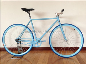 Azul roda de engrenagem fixa bicicleta FIXED-SS034 700C