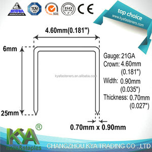 Скобы из тонкой проволоки 21ga BeA 97 для мебели - Product Image 3