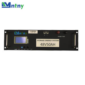 Индивидуальный 48 В 51,2 В 50AH 100AH 200AH литий-ионный аккумулятор может коммуникационный порт домашней солнечной системы питания с источником питания - Product Image 2