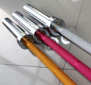 Équipement de gym Couleurs Haltères Barre ronde en aluminium pour l'entraînement musculaire - Product Image 4