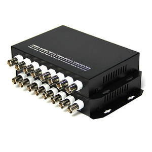 Convertidor <span class=keywords><strong>de</strong></span> Video Digital <span class=keywords><strong>de</strong></span> Fibra Óptica a BNC CVI, 1 Par, 720P 960P, Puerto FC, 8 Canales, AHD HD CVI - Product Image 6