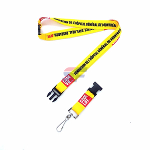 Đẹp Polyester truyền nhiệt thăng hoa dây buộc với chủ thẻ PVC - Product Image 2