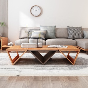 Muebles de estilo japonés Sala modernos lloguer de lado de la <span class=keywords><strong>Mesa</strong></span> de té <span class=keywords><strong>plegable</strong></span> de madera <span class=keywords><strong>mesa</strong></span> de café - Product Image 4
