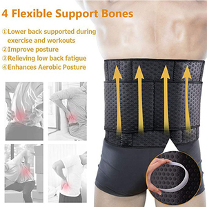 <span class=keywords><strong>Ceinture</strong></span> amincissante <span class=keywords><strong>abdominale</strong></span> en néoprène pour hommes, avec double sangle ajustée pour fitness et perte de poids, pour adultes. - Product Image 5