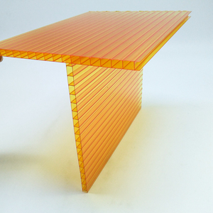 Baoding xinhai plástico 2 capa bayer lámina de <span class=keywords><strong>policarbonato</strong></span> para la casa verde - Product Image 4