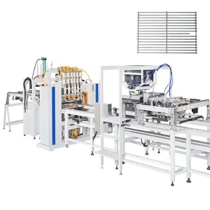 Hwashi Multi-point Spot Welded Mesh Full Automatic Wire Mesh Welding Machine, wire shelves/rack making machine