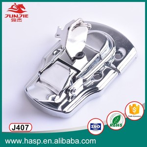 Khóa Vali Có Thể Khóa Mạ Crôm Khóa Hộp Bằng Gỗ Chốt Kéo Chốt Khóa J407 - Product Image 3