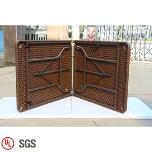 Wholesale Outdoor Garden <strong>Folding</strong> Plastic <strong>Table</strong> Banquet <strong>Catering</strong> Rattan <strong>Folding</strong> <strong>Table</strong> for Event - Product Image 6
