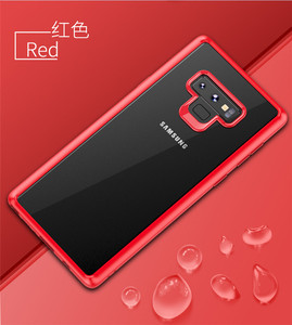 2018 Phổ Biến Nhất Tự Động Lấy Nét Acrylic rõ ràng trở lại Mềm khung TPU + PC điện thoại Di Động trường hợp đối với samsung galaxy Lưu Ý 9 bìa - Product Image 4