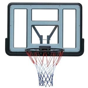 طوق كرة سلة مثبت على الحائط للأطفال والبالغين من M.Dunk مقاس <span class=keywords><strong>44</strong></span> × 30 بوصة قابل للتعديل مناسب للمدارس المنزلية