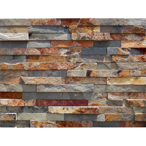 150x600mm rouillé naturel panneau de mur en <span class=keywords><strong>pierre</strong></span> de culture - Product Image 1