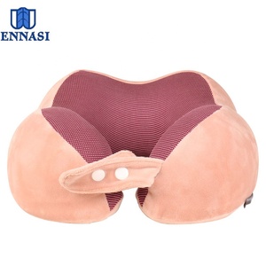 Nackens tütze Kissen weich Neu Flugzeug Auto U-Form Memory Foam Travel CE 100% Polyester Erwachsene Klasse eine 1-teilige/PE-Tasche ohne Logo - Product Image 3