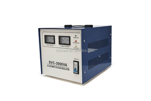 เครื่องควบคุมแรงดันไฟฟ้าอัตโนมัติแบบ3KVA เฟสเดียว AC VC พร้อมหน้าจอ LED - Product Image 2