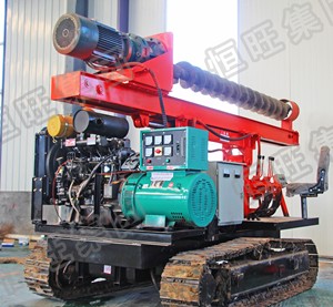 ロータリーボアシートファンデーションプレスピリングドリルパイルマシン油圧スクリューパイルドライバーハンマーマシンポストドライバーパイリング - Product Image 4