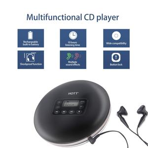 <span class=keywords><strong>Mini</strong></span> lecteur CD audio portable Lecteur CD de voiture rechargeable - Product Image 4