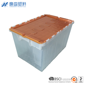 Kotak penyimpanan plastik <span class=keywords><strong>PE</strong></span> tugas berat peti lipat Solid untuk penyimpanan atau transportasi logistik kotak plastik tugas berat - Product Image 4