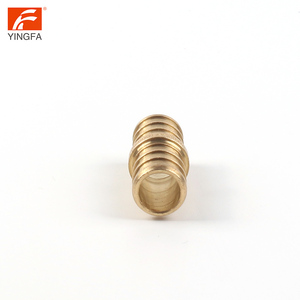 Barb Crimp Pex 1นิ้ว * 1นิ้วข้อต่อตรงทองเหลืองสำหรับการเชื่อมต่อท่อ Pex ASTM F1807ตะกั่วฟรี - Product Image 5