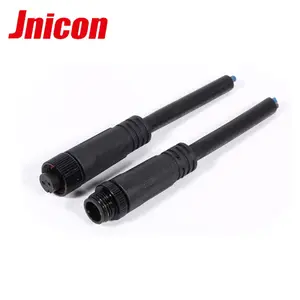 Jnicon m12 connector ฝุ่น ip68 quick connect