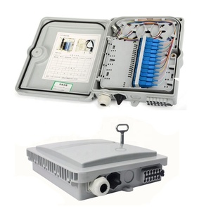 <span class=keywords><strong>12</strong></span> 24 lõi sợi hộp phân phối FTTH quang thiết bị đầu cuối chất béo hộp FDB SC sợi Adapter treo tường sợi quang hộp phân phối - Product Image 1