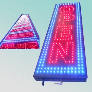 CE blinkend 33 X90cm Länge blinkend doppelseitig vertikal im Freien LED offenes Schild LED offen geschlossen Anzeige - Product Image 1