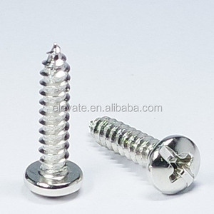 DIN 7976 sangrado cabeza hexagonal tipo AB tipo de hilo-C cono punto tornillo autorroscante - Product Image 3