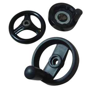 Nuevo torno tpye, rueda manual de válvula personalizada, fresadora, volante de 100mm con mango giratorio - Product Image 1