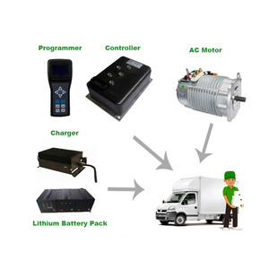 <span class=keywords><strong>Kit</strong></span> de conversion de voiture électrique / Moteur électrique <span class=keywords><strong>pour</strong></span> fourgonnette de transport 15 kW 108 V entièrement développé en interne - Product Image 2