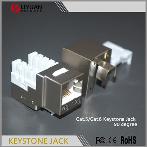 LY-KJ6-48 Цена Завода <span class=keywords><strong>cat6</strong></span> stp <span class=keywords><strong>keystone</strong></span> <span class=keywords><strong>jack</strong></span> RJ45 8p8c <span class=keywords><strong>Keystone</strong></span> <span class=keywords><strong>Jack</strong></span> - Product Image 3
