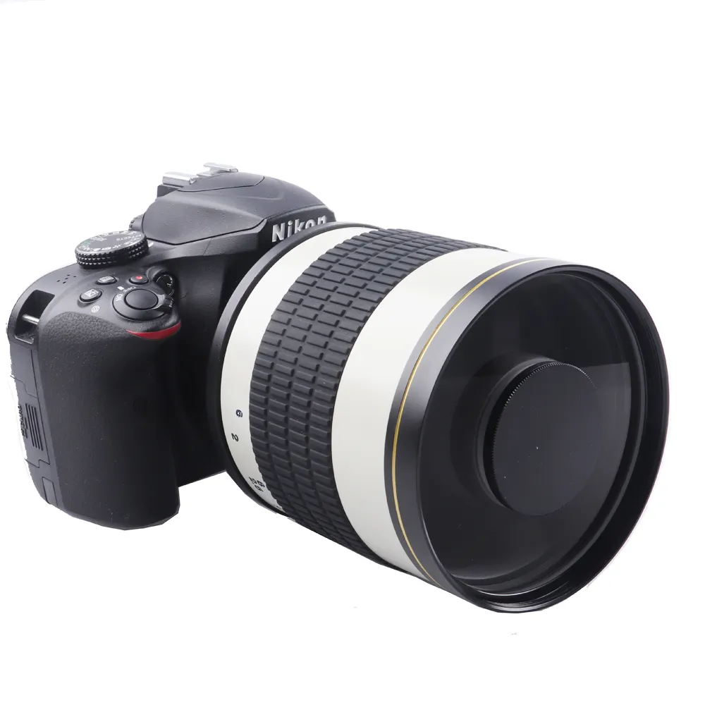 500Mm F6.3 Fixed Focus Manual Lens T Mount Telephoto Camera Lens