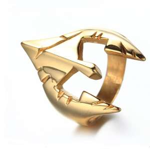 <span class=keywords><strong>Anillo</strong></span> de Guerrero <span class=keywords><strong>Espartano</strong></span> de Acero Inoxidable con Diseño de Joyería Gladiador - Product Image 2