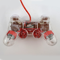 Control de Juego con Cable USB UGAME LED, Joystick de Doble Vibración, Controlador de Juego para PC Portátil para Win7/10/XP, Hardware USB