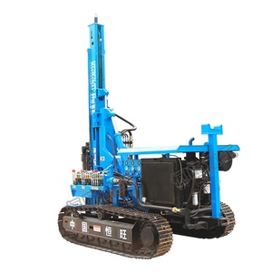 HENGWANG <strong>Crawler</strong> <strong>Type</strong> Hydraulic Hammer <strong>Pile</strong> <strong>Driver</strong> Solar Ramming Machine for Solar Project - Product Image 6