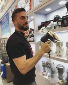 KS100BU Actualización de alta velocidad batería de cocina <span class=keywords><strong>kebab</strong></span> cortador de carne <span class=keywords><strong>kebab</strong></span> máquina - Product Image 2